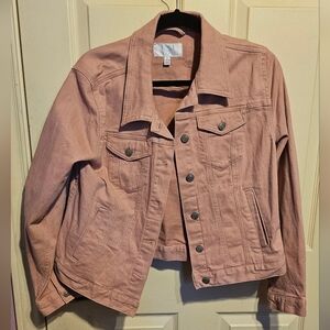 Pink Jean Jacket